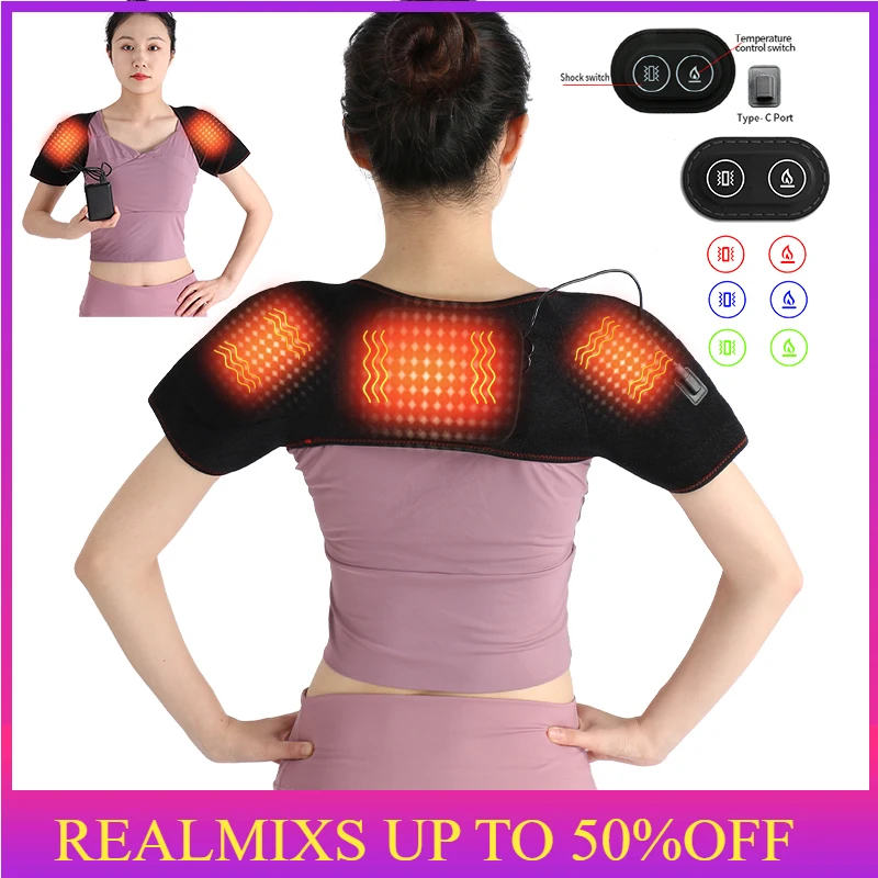 

Electric Heating Pad Moist Winter Neck Shoulder Back Warmer Heating Pad Pain Relief Heat Therapy Neck Brace