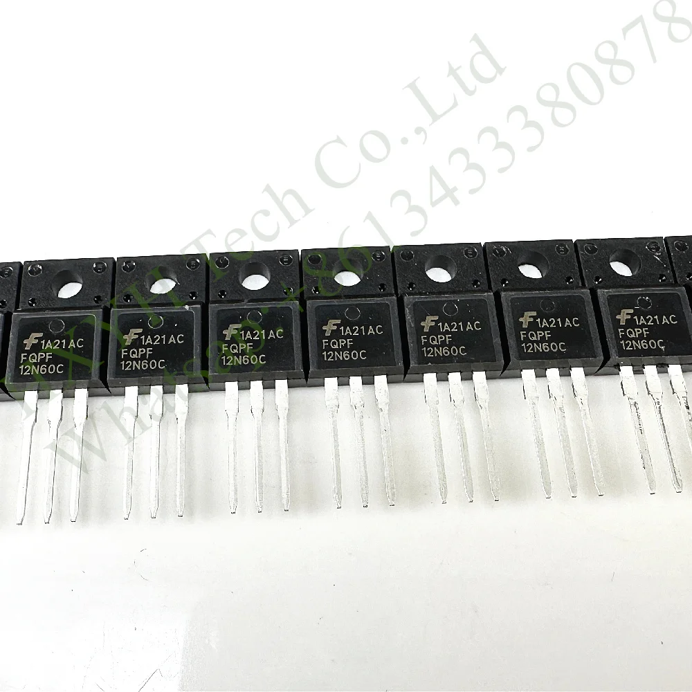 (10pcs/Bag) FQPF12N60C FQP12N60C 12N60C TO-220F/TO-220 12A 600V N-channel MOSFET