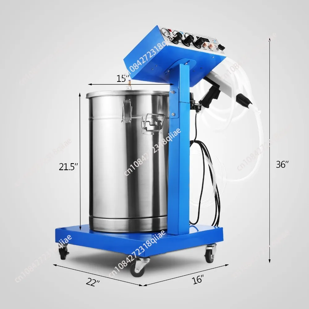 45L Powder Coating System Machine Electrostatic Deep Corners Paint System WX-958 Electrostatic Spraying Machine Spray Guns