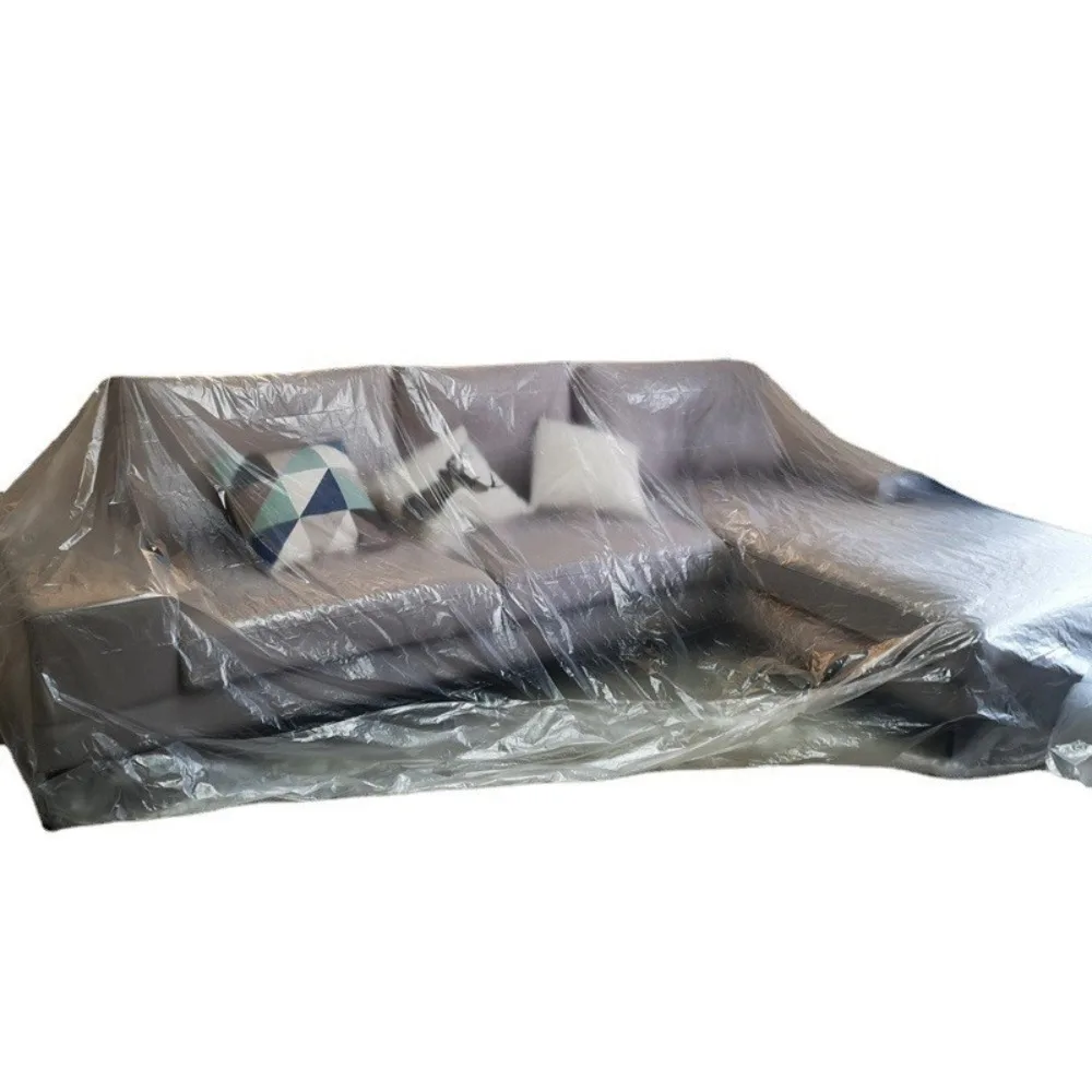 Plastic Waterproof Dust Cover Transparent Dustproof Masking Film Furniture Protection Disposable Protective Film