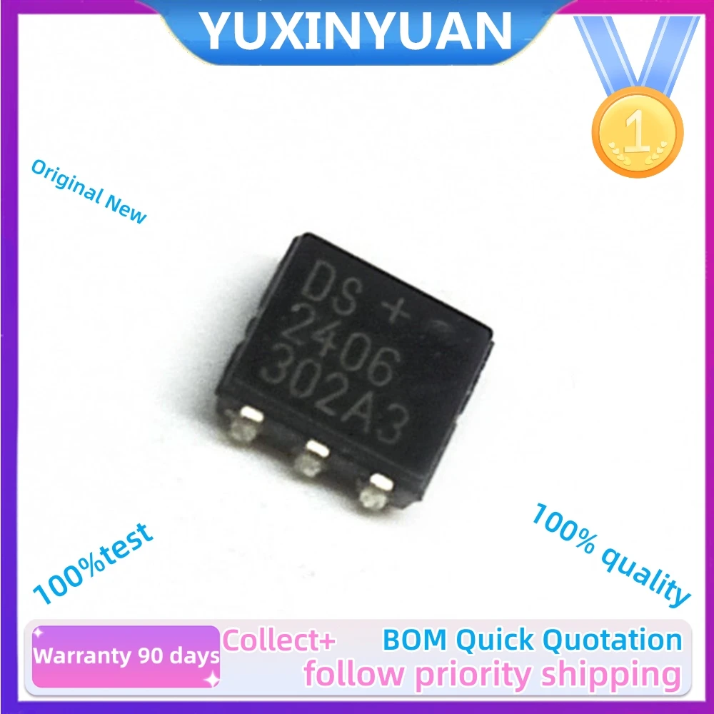 5PCS Brand New Original  DS2413  DS2406  DS2405  DS2401  DS2431+ DS2431P DS2431  SOJ6   IN STOCK GOOD QUALITY IC Chip in Stock