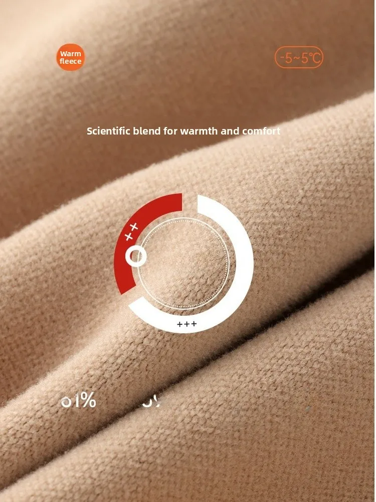 High-Waist Fce Lined arkskin Yoga Pants Skirt Pants Running Fitn Trousers Thiened Base Layer Women's Winter