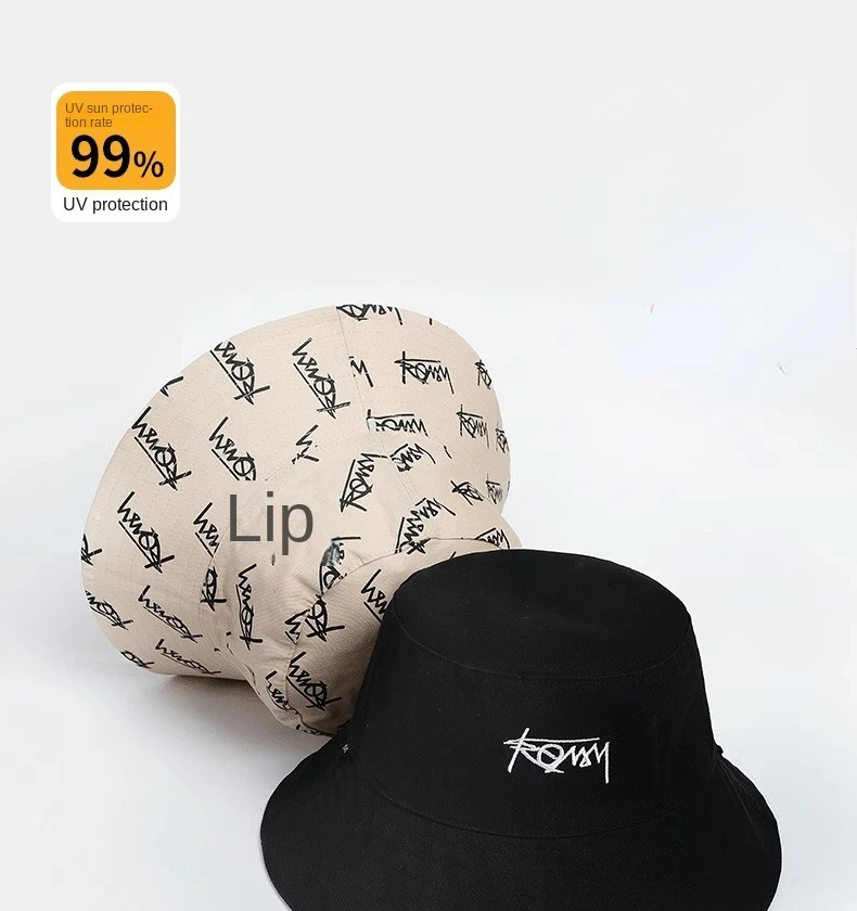 Eimerhut mit großem Kopf und Buchstaben für Männer und Frauen, XL, große Hip-Hop-Kappe, Fischerhut, Sommer-Sonnenhut, Übergröße, Panama – Detail 13