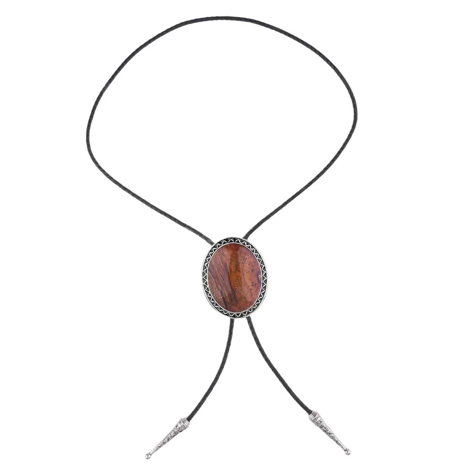 PU Bolo Tie Necktie Costume Handmade Dancing Women Men Dresses Decoration