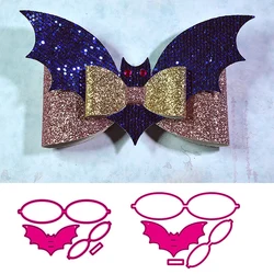 Halloween Bat Bow Metal Cutting Dies Template Paper Leather DIY Crafts Bowknot Handmade