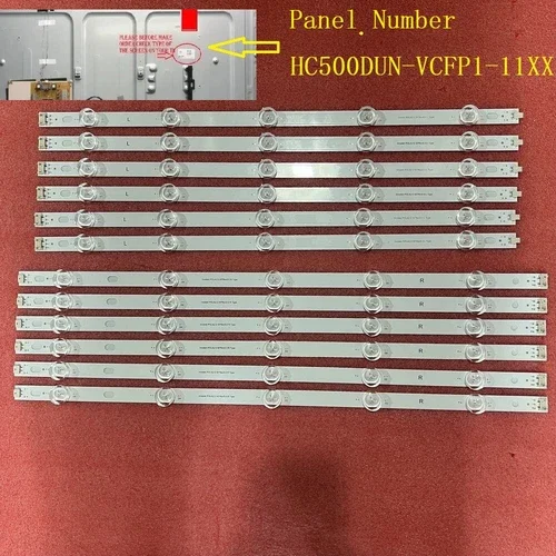 LED Strip For POLA2.0 50″ Rev0.0 AGF78182801 50LN5100-UB 50LN5200 50LN5310 50LN5400 50LN5600 50LN7600 HC500DUN-VCFP1-11XX