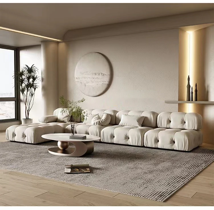 New Modern Design Sintered Stone Coffee Table Set Living Room Center Coffee Tables with Storage Side Table