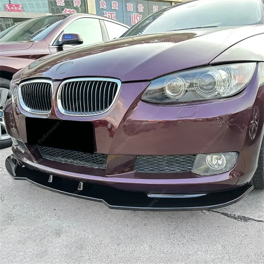 Front Bumper Lip Spoiler Splitter Diffuser For Bmw E92 E93 3 Series 320i 330i 320d Cabrio/Coupe 2005-2013 Basic Bodykits Tuning