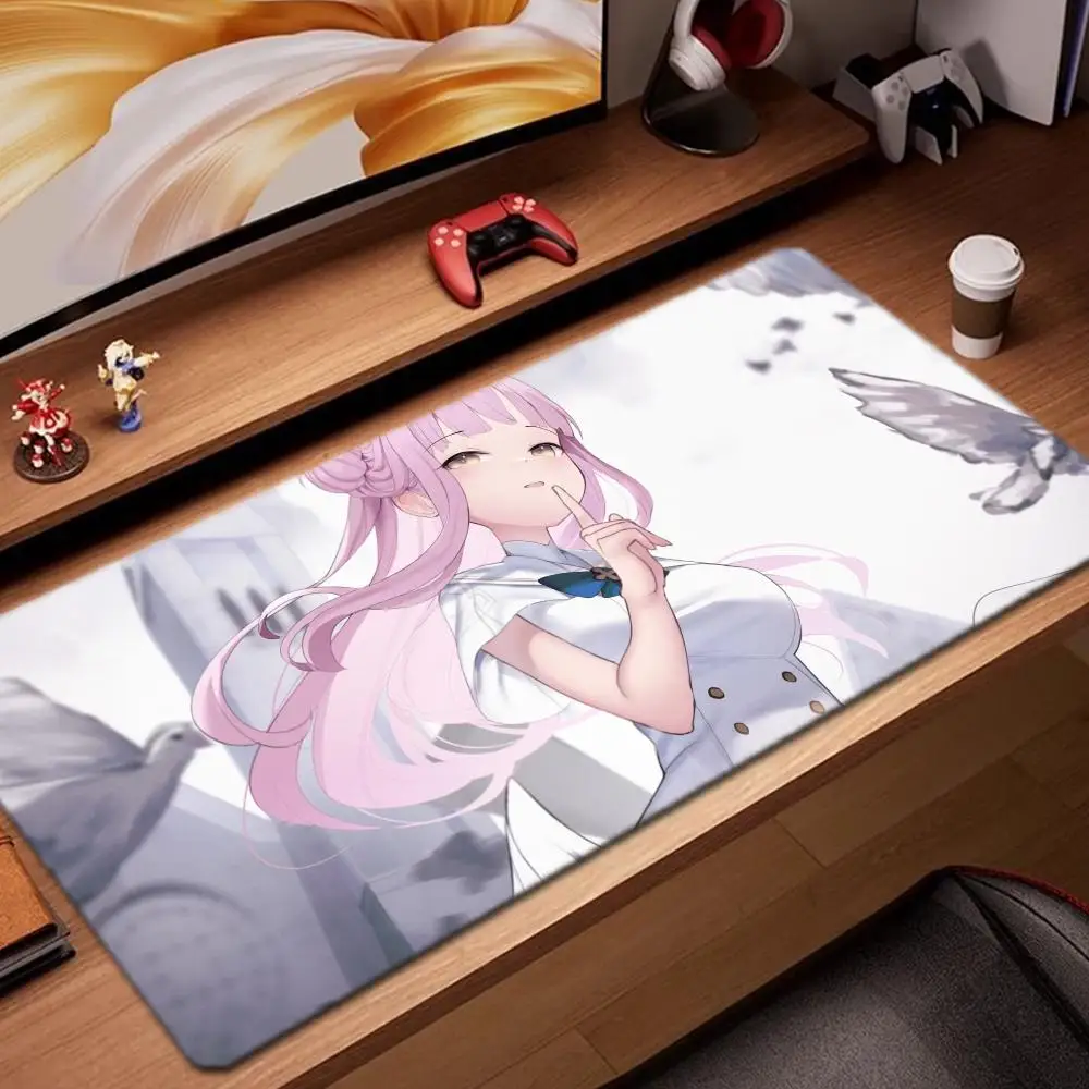 

misono mika Mouse Pad Game Accessories keyboard pad XXL large locking edge 900X400 mm table mat Gaming mousepad