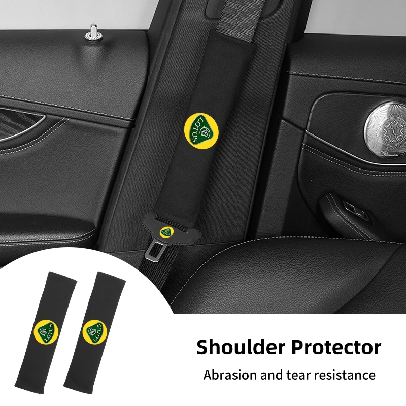 

Car Seat Belt Shoulder Cover Comfort Safety Belt Protective Covers For Lotus Eletre Emira Elite Evija Envya 3-Eleven Elise