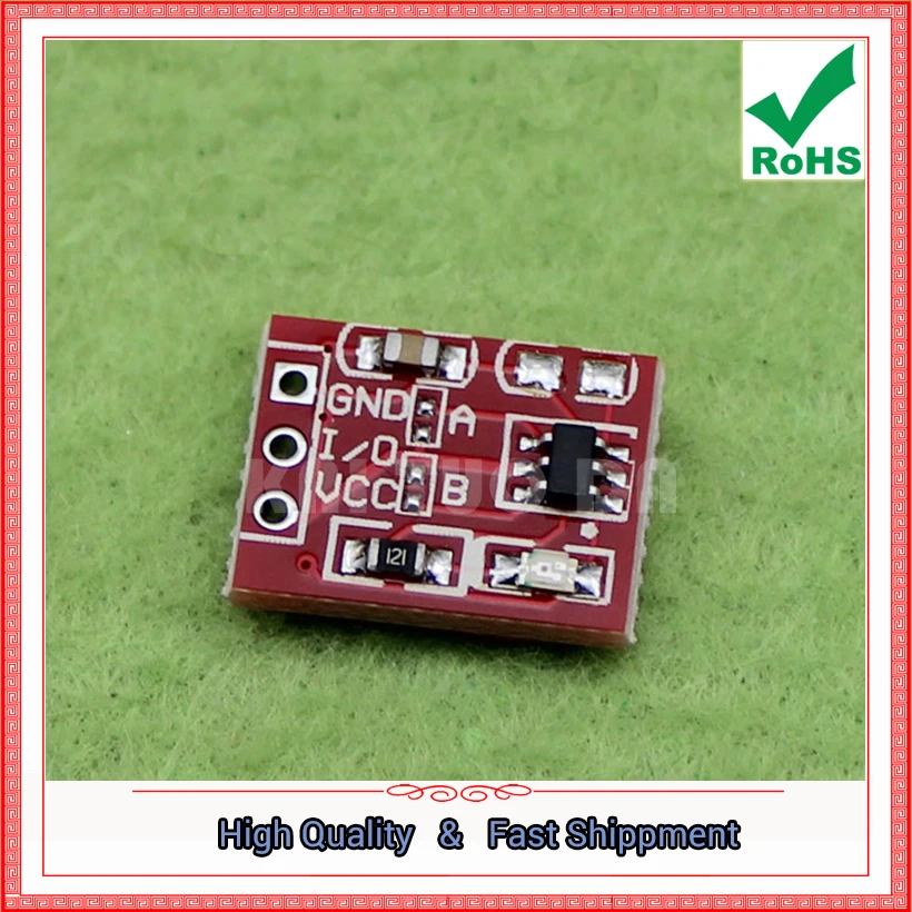 Модуль сенсорной клавиши TTP23, самоблокирующийся емкостный переключатель Jog, одна плата трансформации