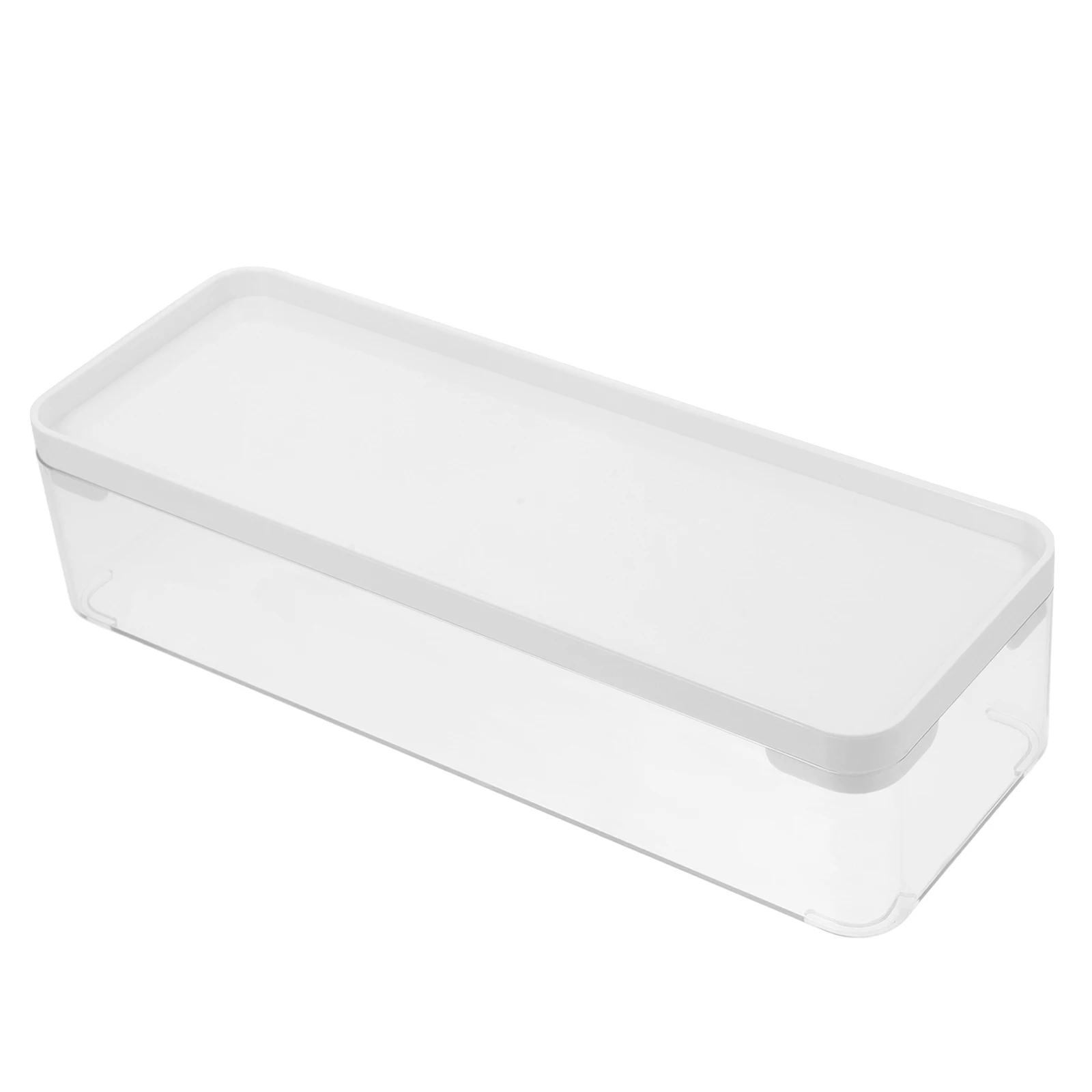 

Laundry Pod Storage Box for Beads Organization Clear Desktop Container Airtight Seal Dispenser Dryer Sheet Holder