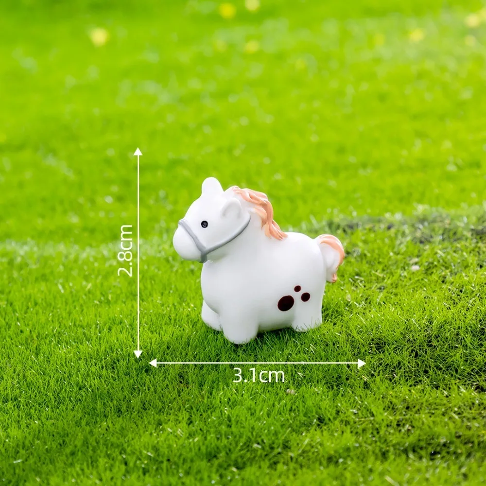 New DIY Animals Statue Animals Model Resin Miniature Figurines Home Decoration Microlandscape Mini Animals Figurine