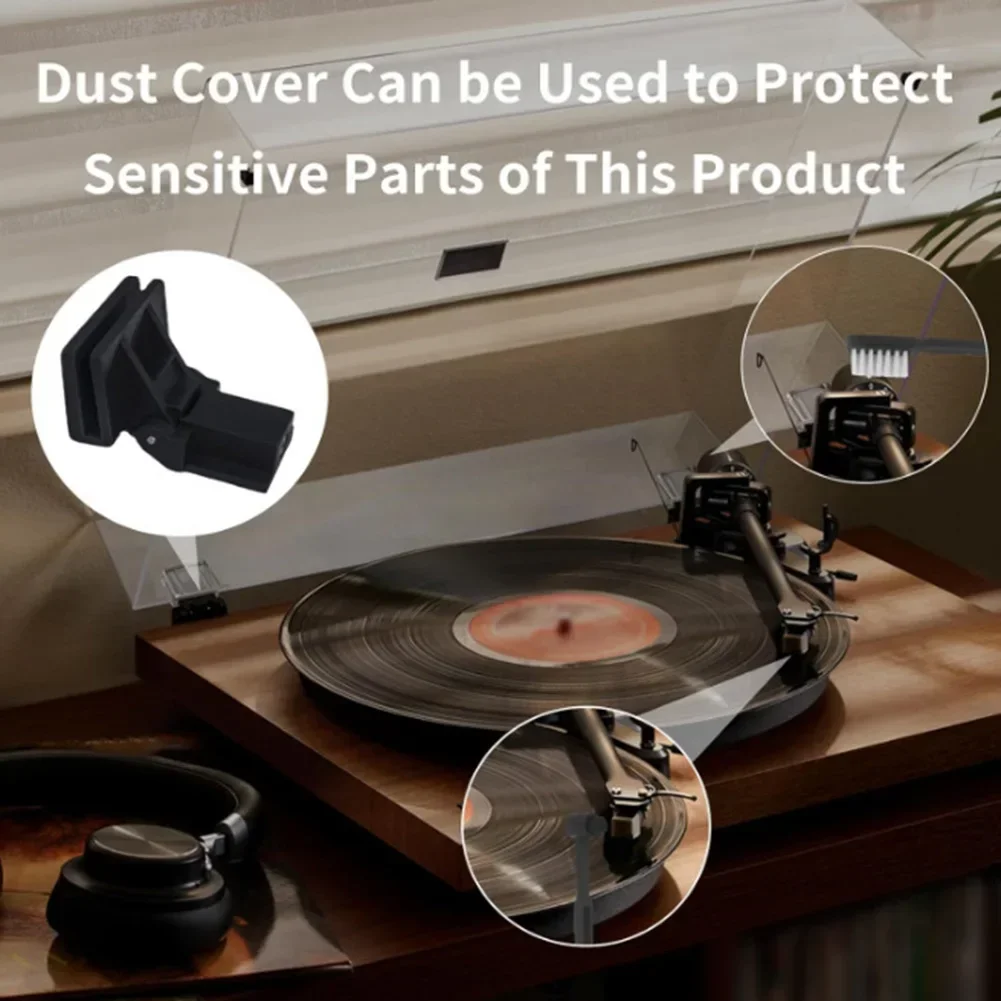 2Pcs Dust Cover Hinge For TN Series Turntables TN200 TN300 TN350  AT-LPW40WN RT81 RT82 Record Player Parts Home Hardware