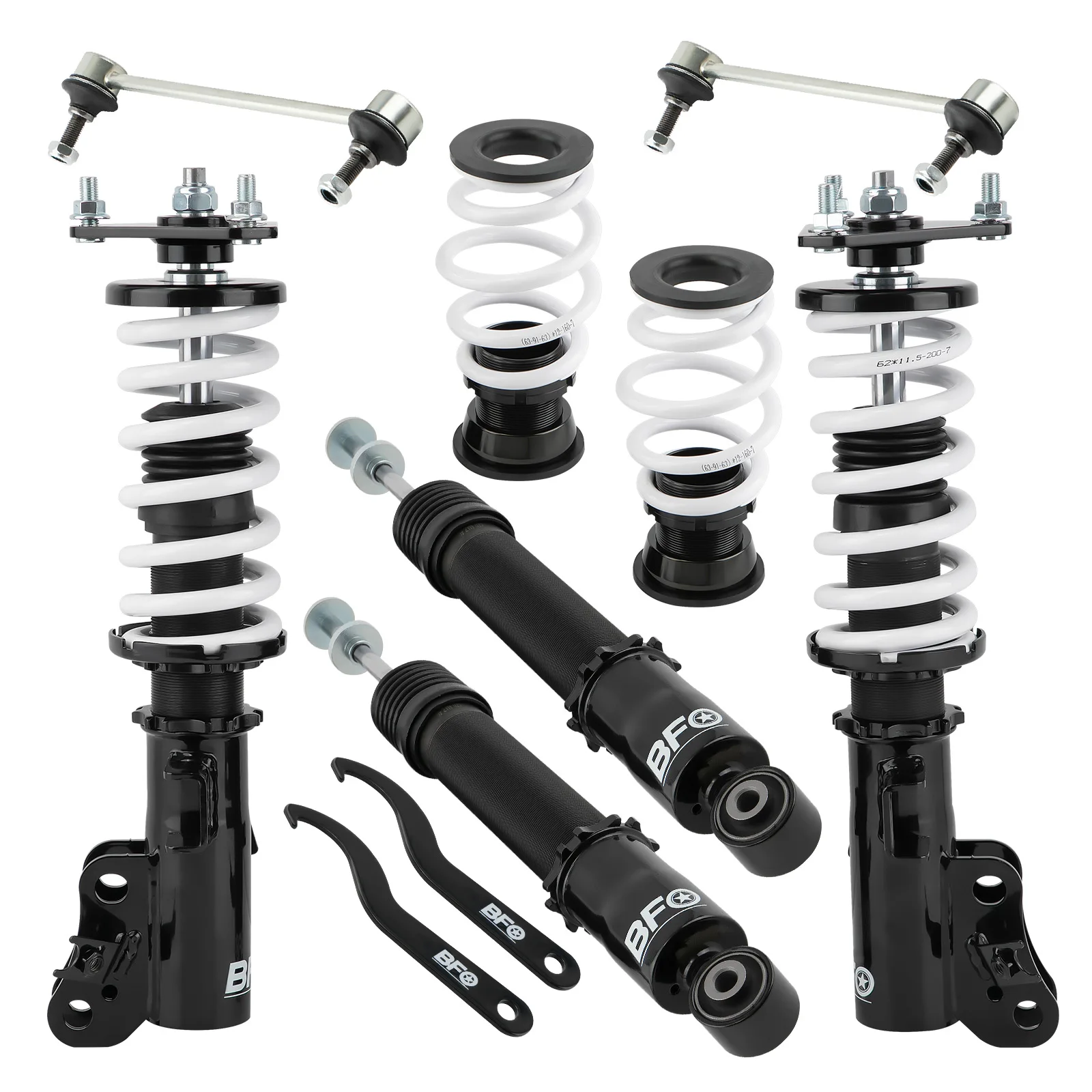 BFO Coilover Suspension Struts Kit for Honda Civic 2012 2013 2014 2015 FB/FG Coilovers Shock Absorbers Lowering Suspension Kits