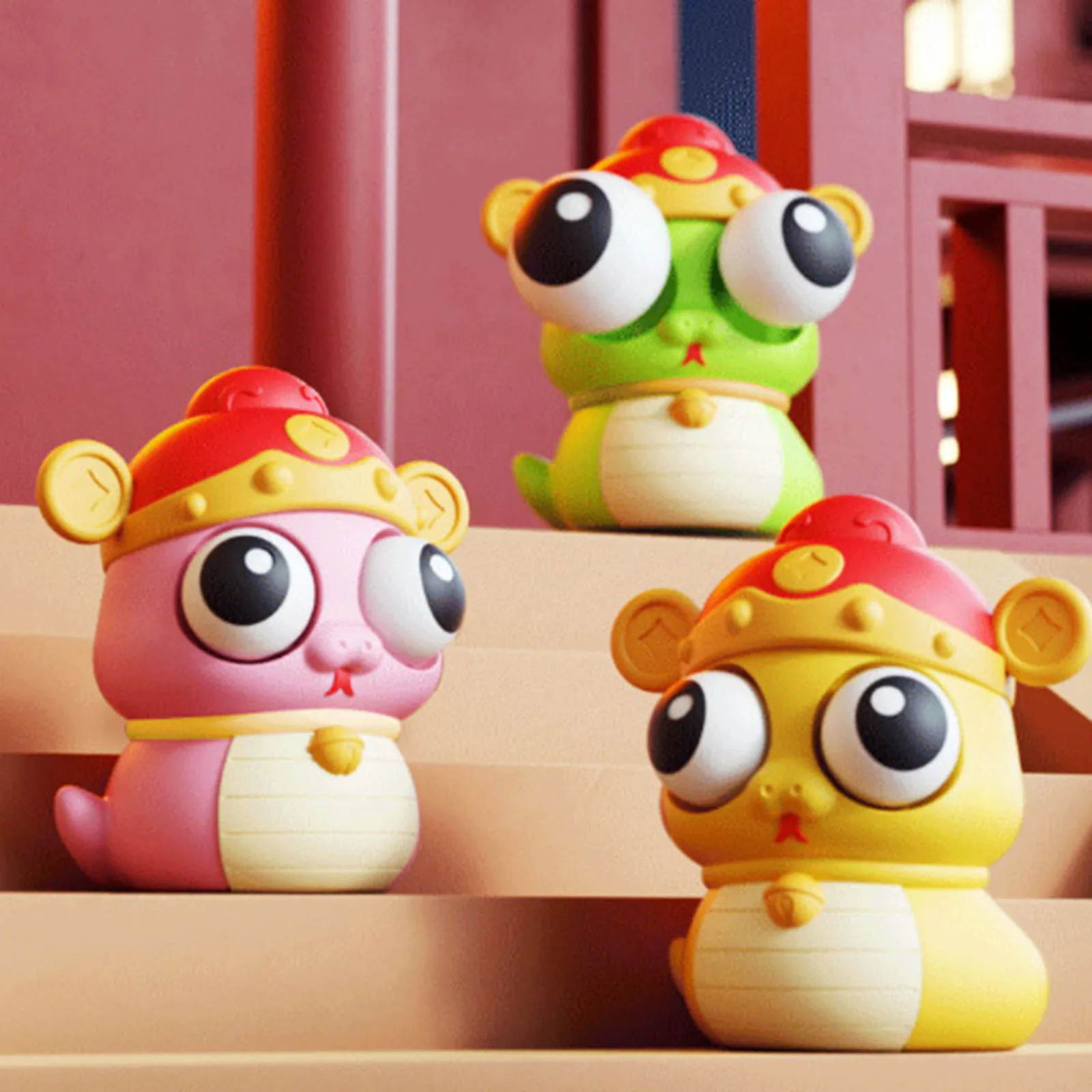 ذكر أو أنثى 3 ألعاب الضغط مع عيون علوية لعبة تخفيف التوتر أدوات تخفيف التوتر المرح والحفلات أعياد ميلاد الأطفال #6