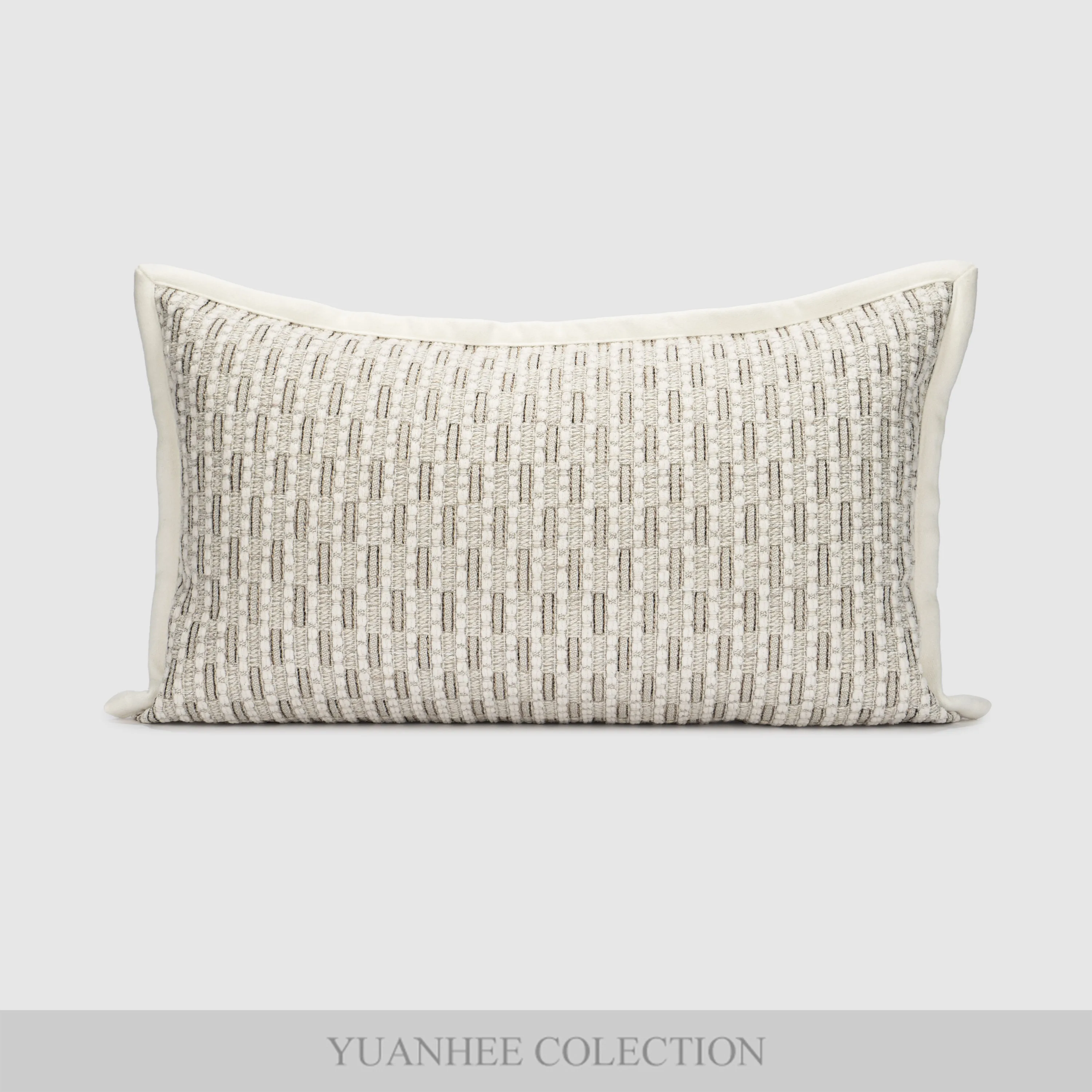 

Modern Simplici Sofa Lumbar Pillow Hotel Villa Bedroom Barest Cuion Cover Home Decorative Square Pillowcase