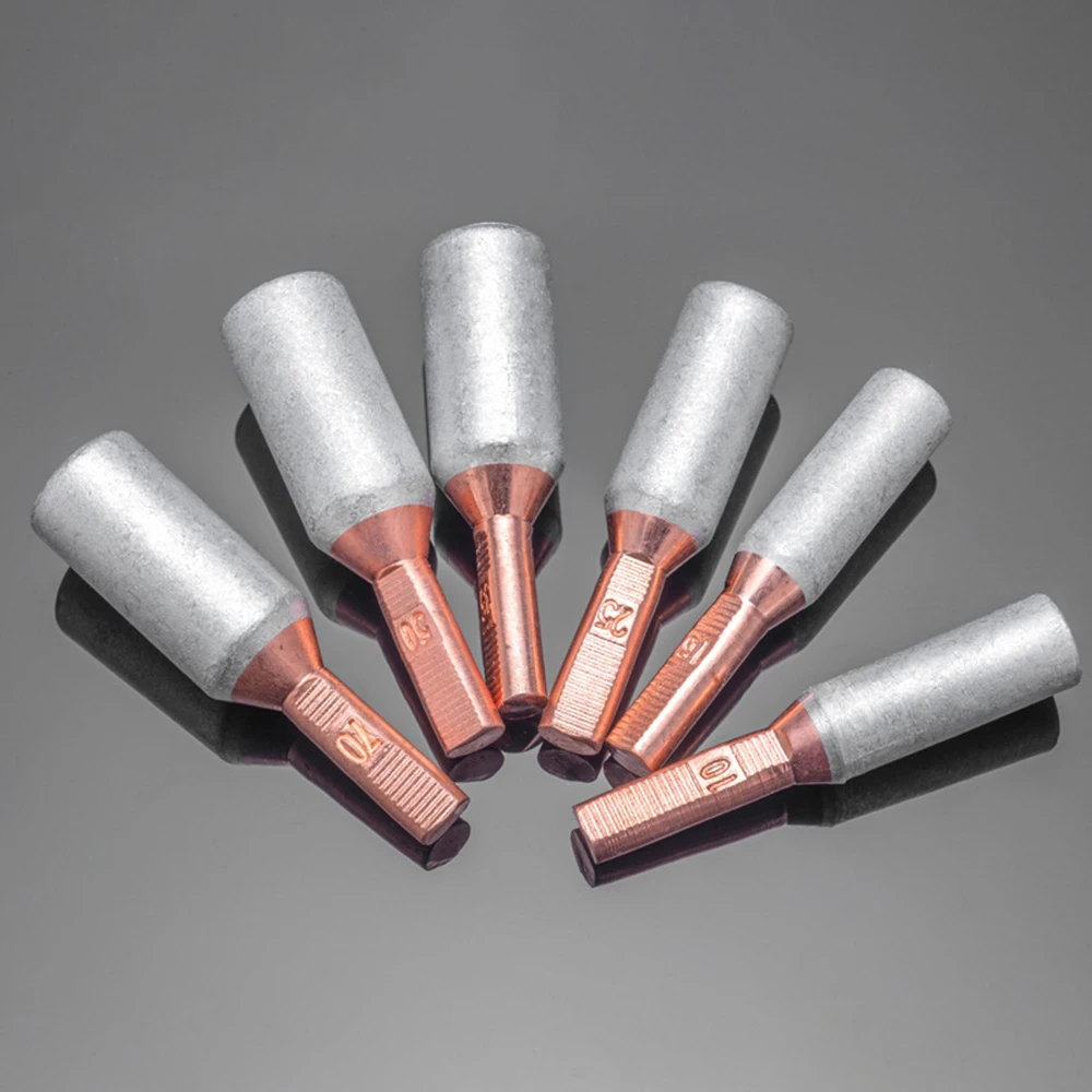 

4PCS GTLA-10/16/25/35/50/70 10-70mm2 Electric Meter Box Terminal Copper Aluminum Wire Connector Terminal Cable Pin Binding Post