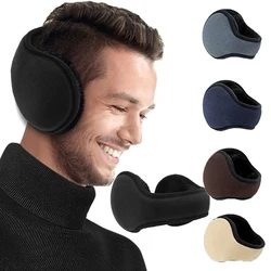 Winter Unisex Warm Fur Earmuffs for Men Women Velvet Ear Muffs Thicken Warmer Ear Cover Outdoor Cycling Ski Plush Ear Protector