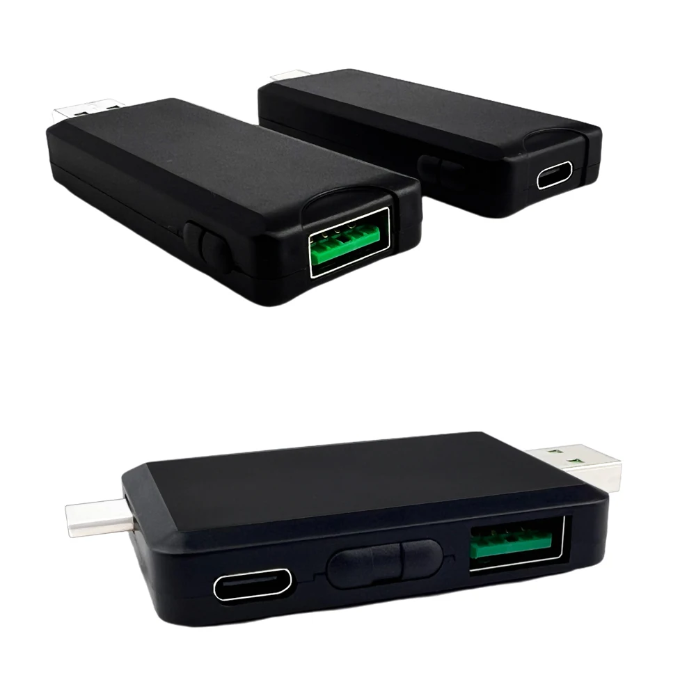 Tipe-c USB Tester DC Digital Voltmeter Amperimetro pengukur voltase arus Volt Ammeter detektor Power Bank indikator Charger ﻿