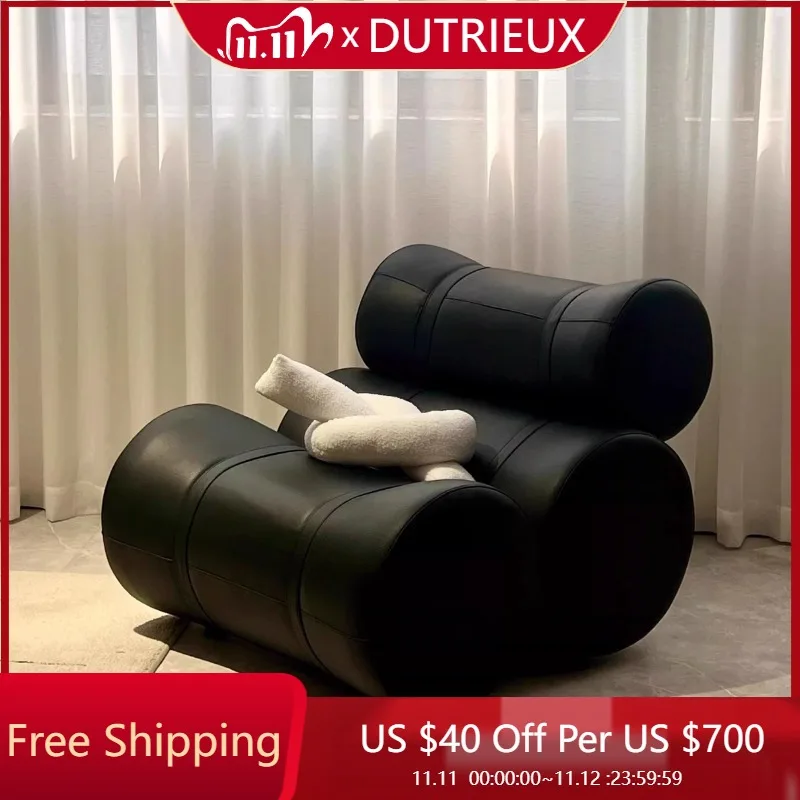 

Cute Black Living Room Chairs Modern Designer Aesthetic Design Salon Party Creative Chairs Chinese Fauteuil Trendy Furniture