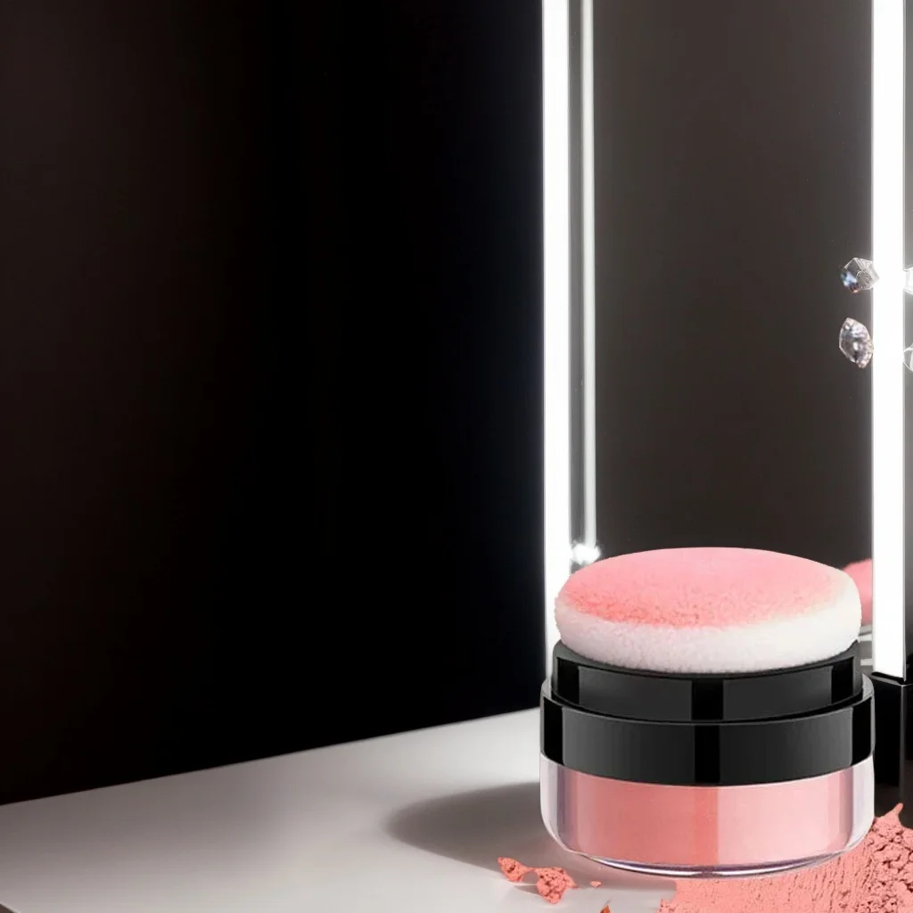 Powder Blusher Mushroom Head Air Cushion - High Gloss Soft Mist Cheek Rouge Face Contour Makeup Tool