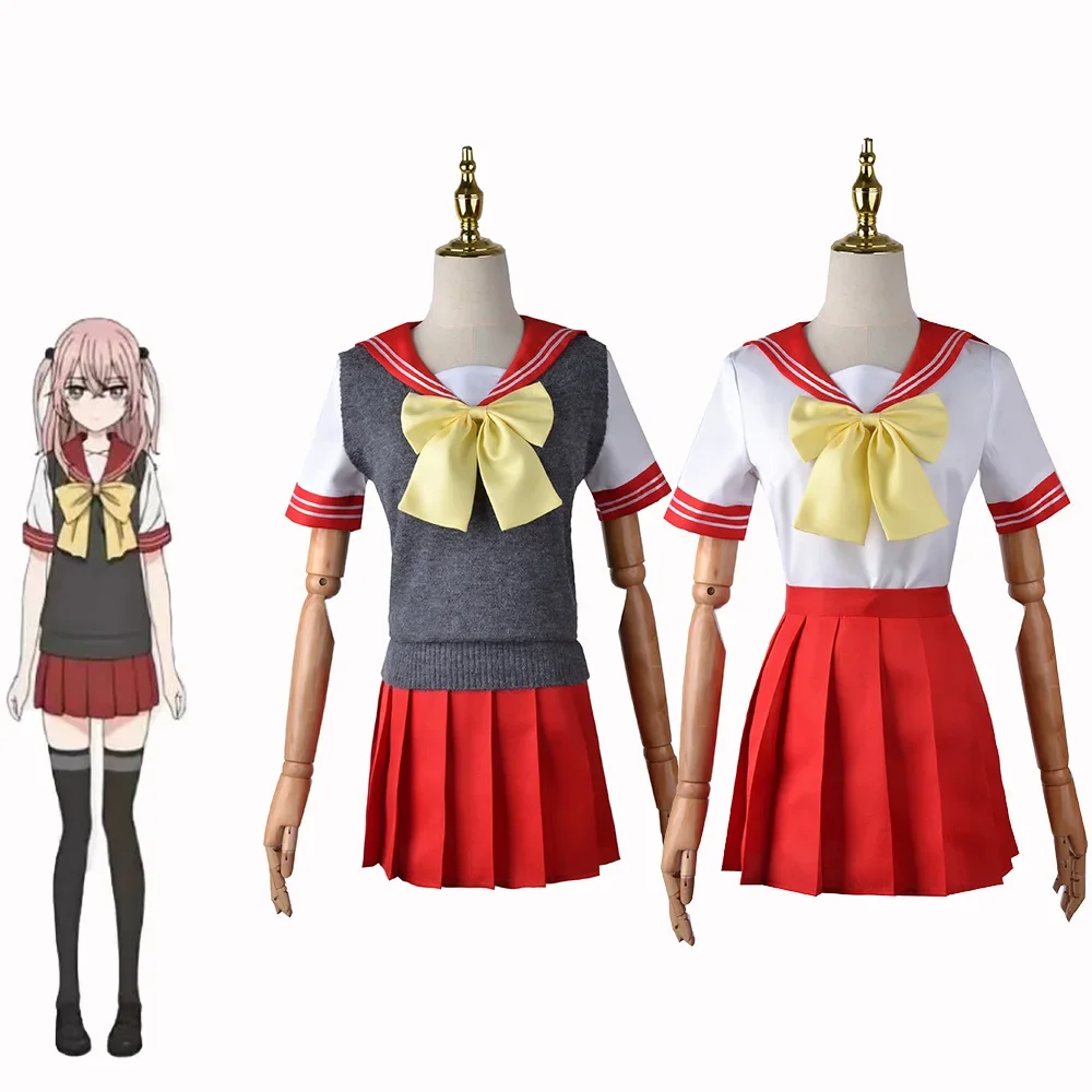 

Anime My Dress-Up Darling Inui Sajuna Cosplay Costume Kawaii JK Uniform Dress Outfits Halloween Carnival Suit Costumes