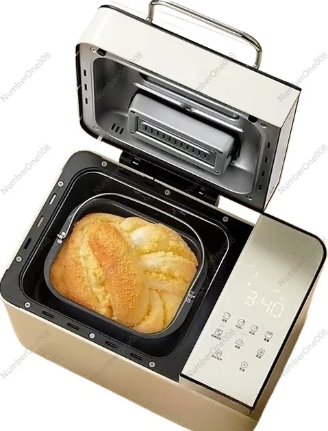 מכונת לחם אוטומטית רב תכליתית לשימוש ביתי, מיקסר בצק, דגם חדש 2025, מתנה לאפייה במטבח, הכנה בלחיצה אחת