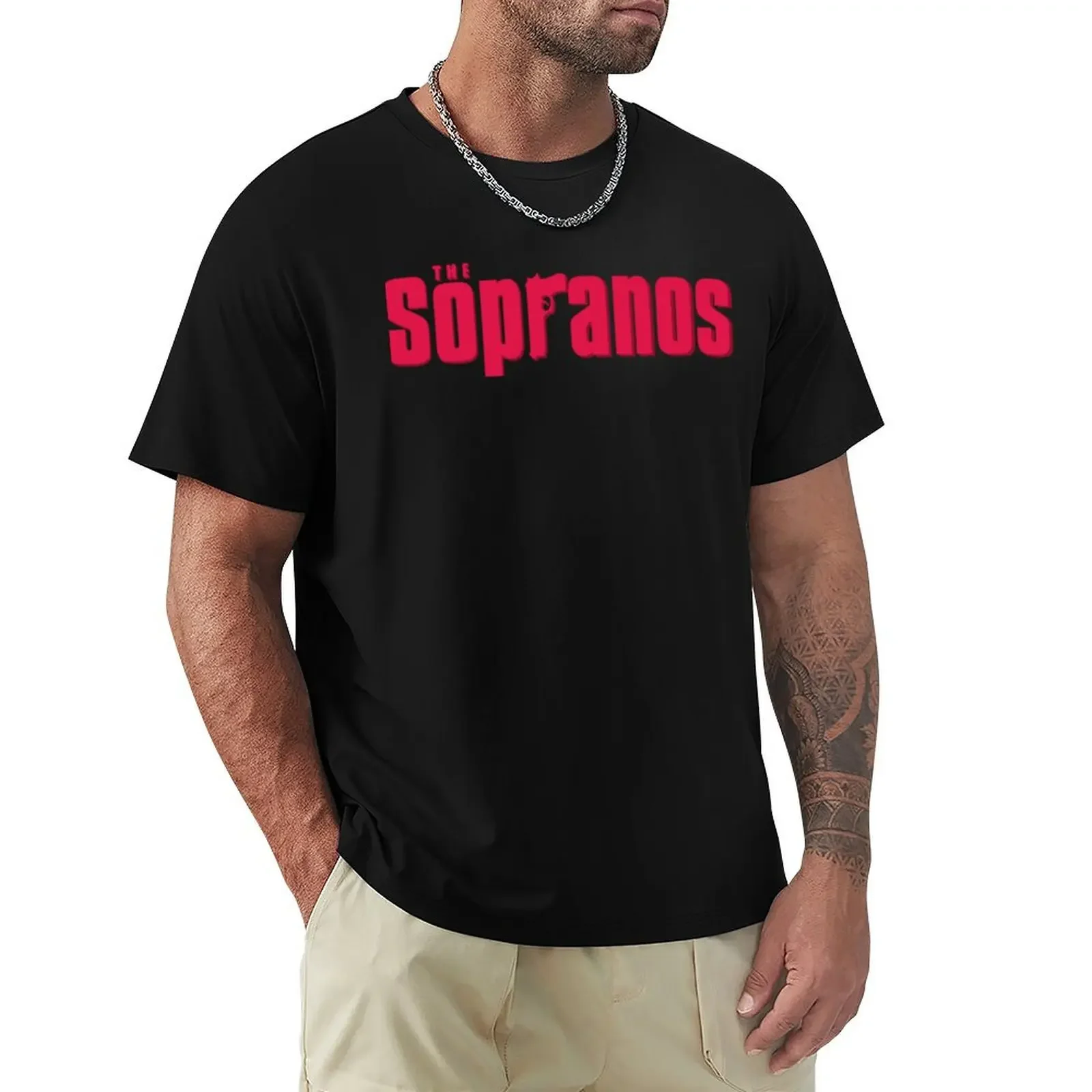 

Sopranos T-Shirt heavyweights quick drying graphic shirts blacks plus size men clothing