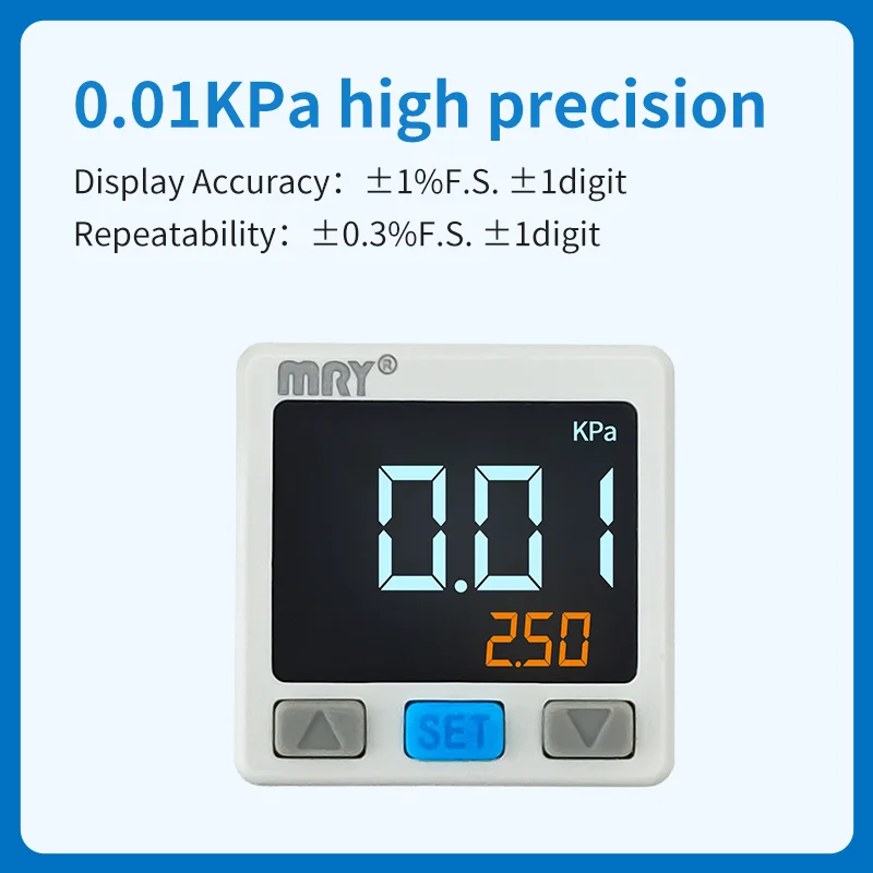 MS39 0.01KPa high-precision pressure switch analog voltage and current output gas pressure gauge pressure sensor NPN/PNP Switch