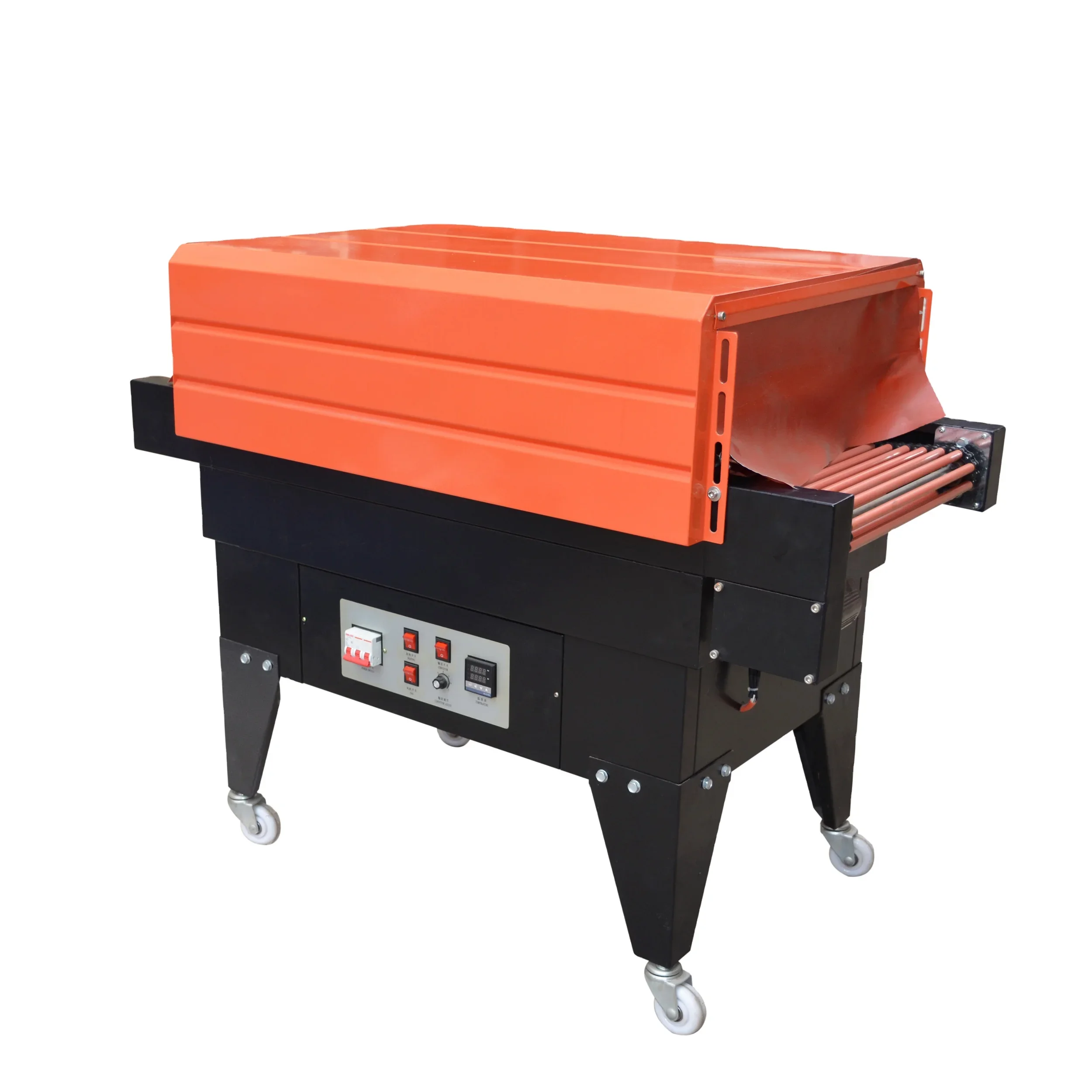 

heating tunnel shrink packing machine, jet shrinking machine BS-4535LA