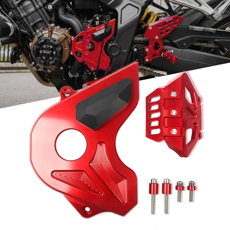 Motorcycle Sprocket Chain Guard Cover Gear Protection Cover For HONDA CBR650F CB650F 2014-2020 CB650R 2019-2021 CB650 R