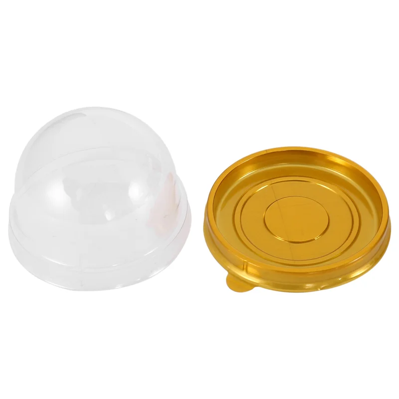 150 Stück durchsichtige Plastik Mini Cupcake Boxen Muffin Pod Kuppel Muffin Kuchen behälter Box individuelle Cupcake Dessert behälter