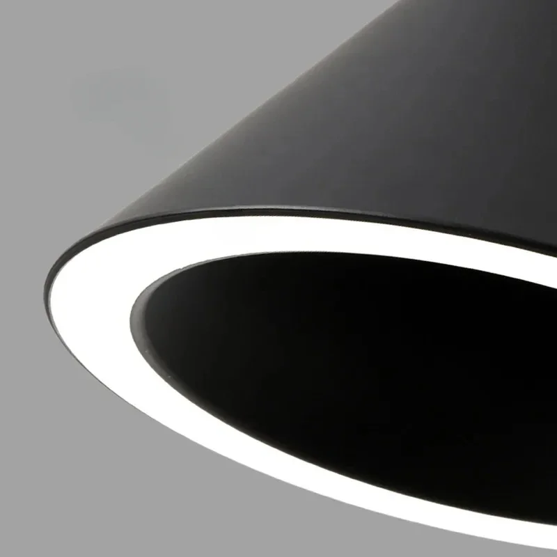 Nordic Triangle Minimalist Design Led Pendant Lights Acrylic for Table Dining Room Bar Counter Hotel Hanging Home Decor Fixture