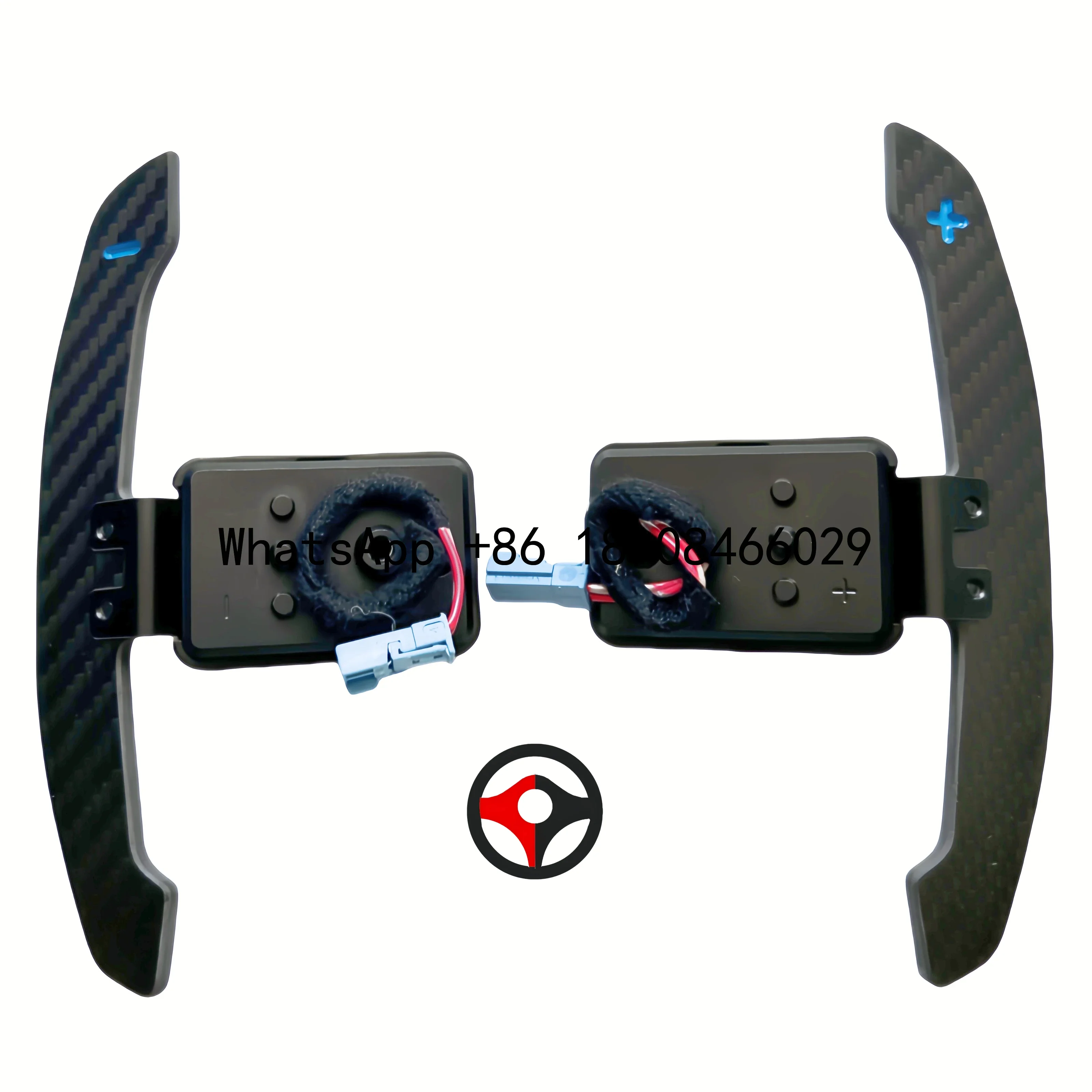 Substituição da pá do deslocamento do volante para BMW MINI F56, fibra magnética do carbono, cor estendida, personalizada