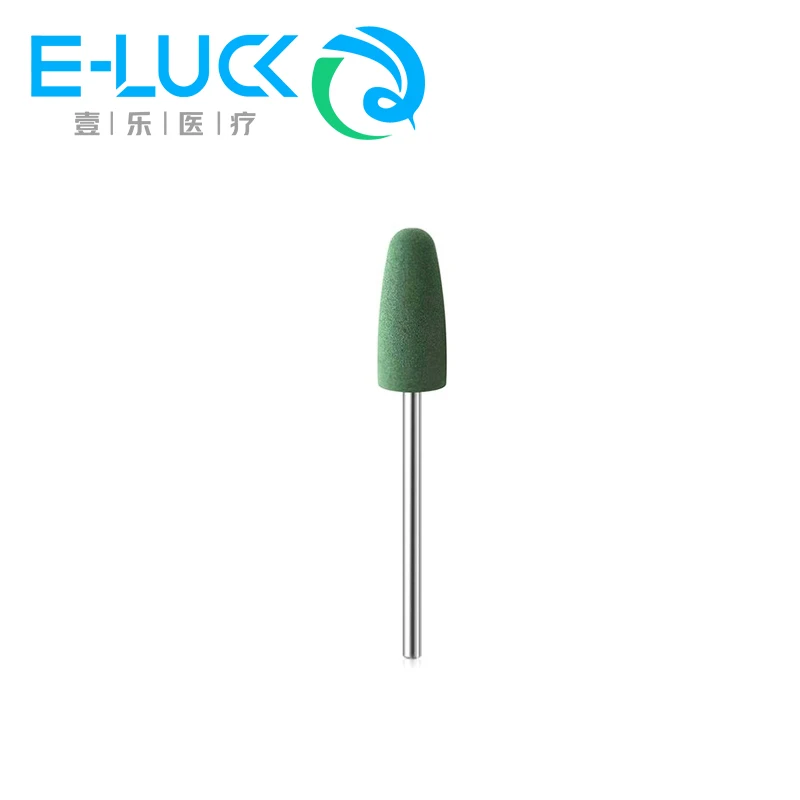 Dental Silicone Rubber Polishers Burs HP Teeth Whitening For Low Speed Handpiece Polishing 10pcs/set