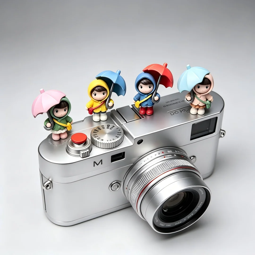 Cute Cartoon Girls Universal Camera Hot Shoe Cover Decorations for Canon R50 Fuji XT5 XT5 XT30 II XM5 XT4 XT50 Instax EVO Leica