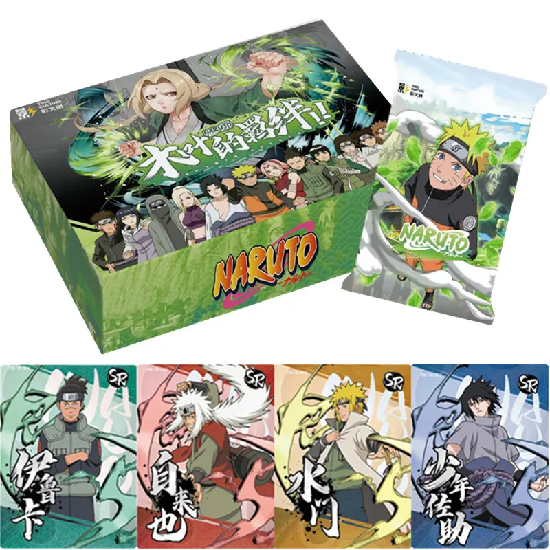 

New Naruto Konoha's Bond Trading Collection Card Sasuke Itachi Kakashi Naruto SSP MR Rare Character Game Card Toy Children Gift