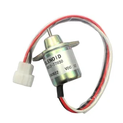 119653-77950 Stop Solenoid Valve 12V for Yanmar Engine 1503ES-12S5SUC5S 119285-77950 SA-4562T SA-5213