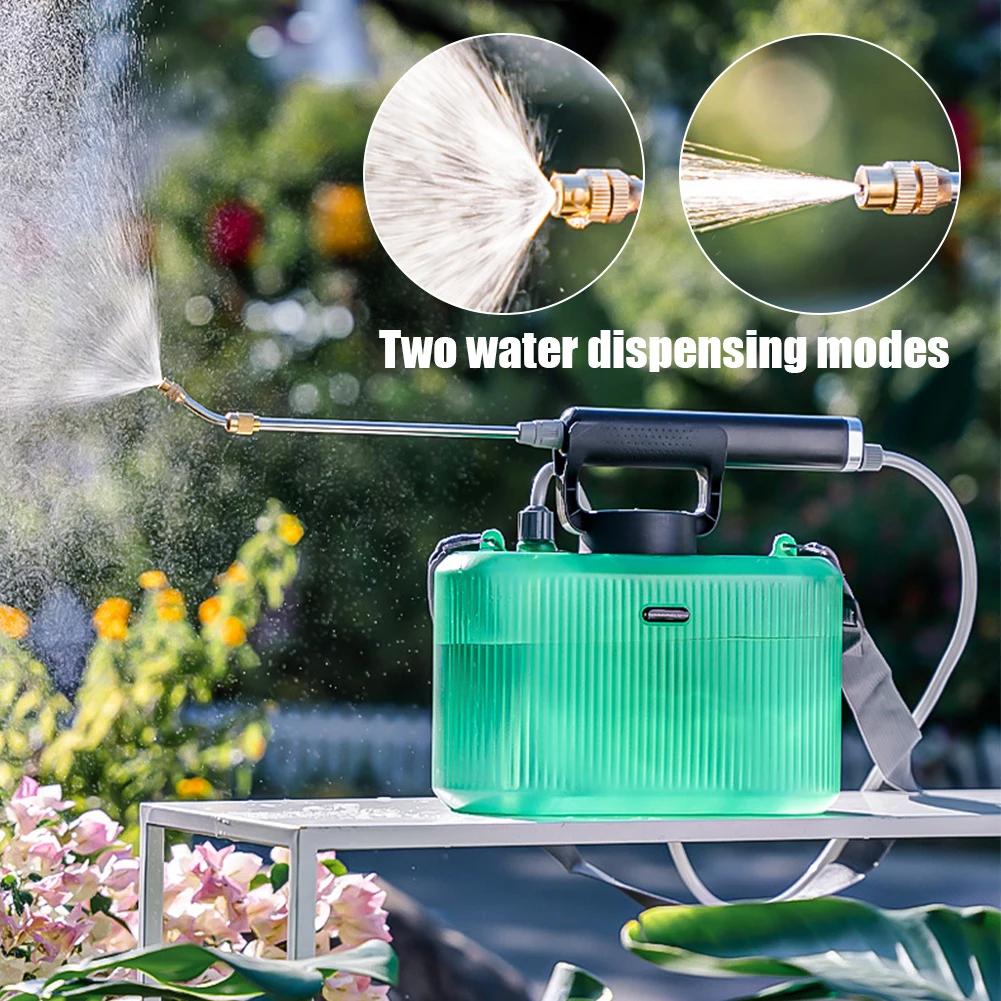 5L Electric Sprayer Watering Can With Spray Gun Automatic Garden Plant Mister USB Rechargeable Irrigation Tool for Agricultural