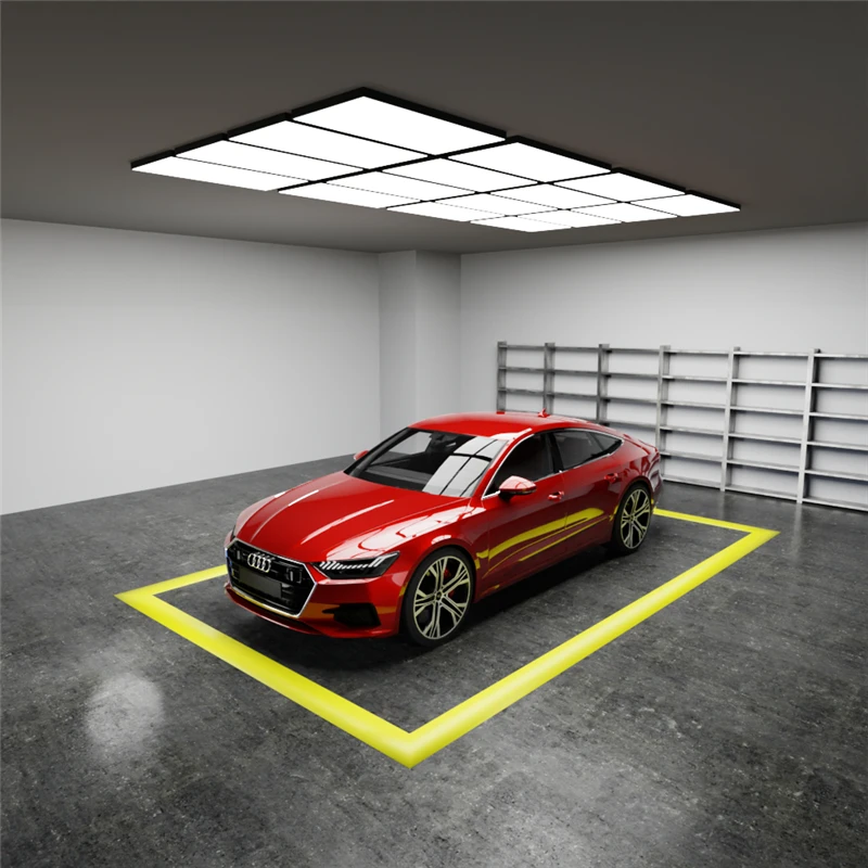 Factory Sell High Brightness Waterproof Led Panel Lights Car Repair Inspection Spot Panel Lights Detailing Light