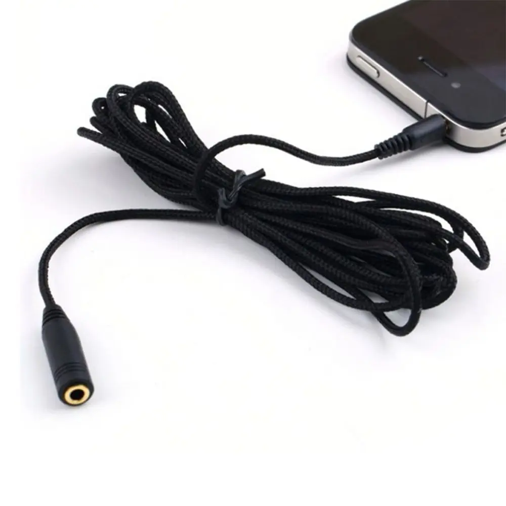 1 * 4.9ft 3.5mm Female ke Male F/M Headphone Stereo Audio kabel ekstensi