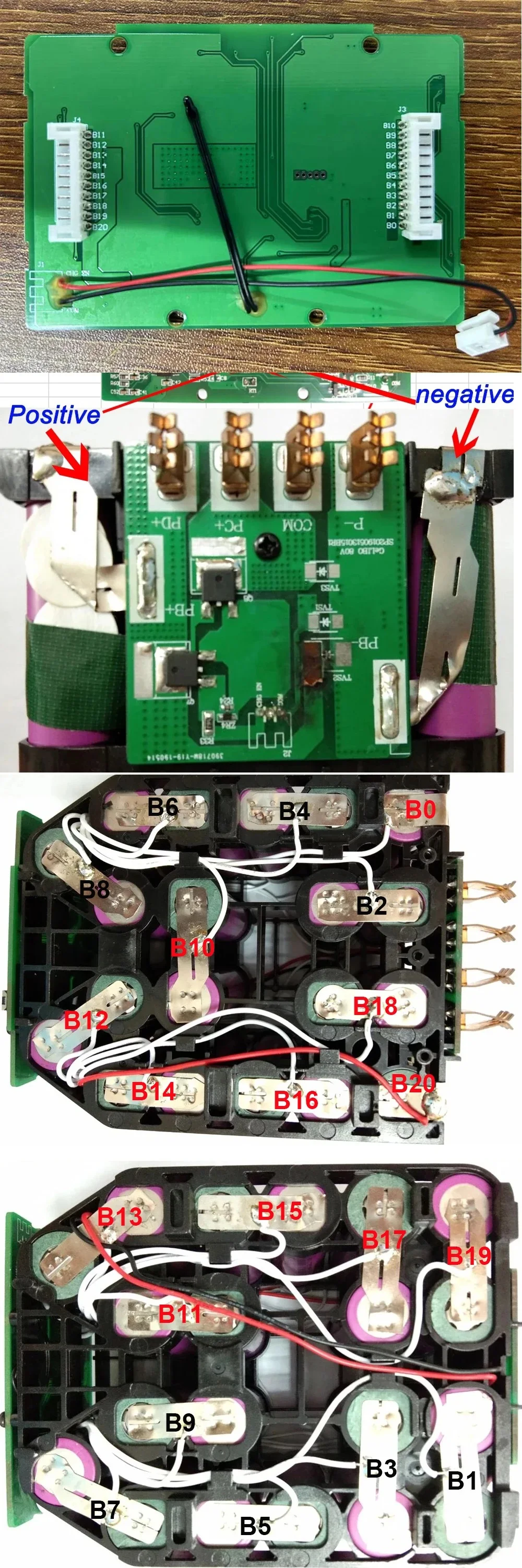 Dla Greenworks 80V wymienny akumulator PCB BMS płyta ochronna dla GBA80200 GBA80250 GBA80400 GBA80250 GBA80500 — zdjęcie produktu 5