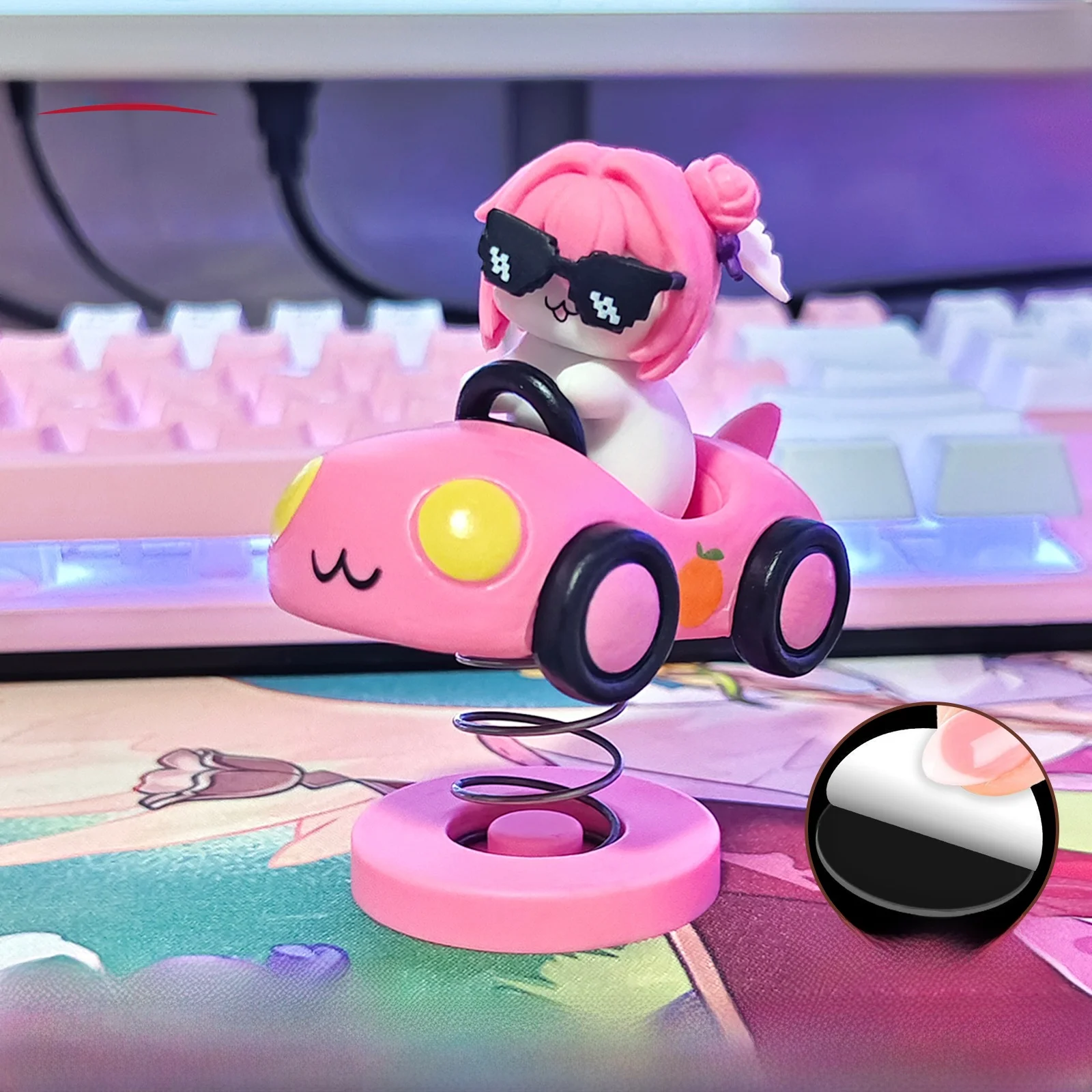 Doro Toy Car Toy Plane Victory Goddess Ornaments Threadless Collectible Figures Static PVC Models for Ages 14 And above