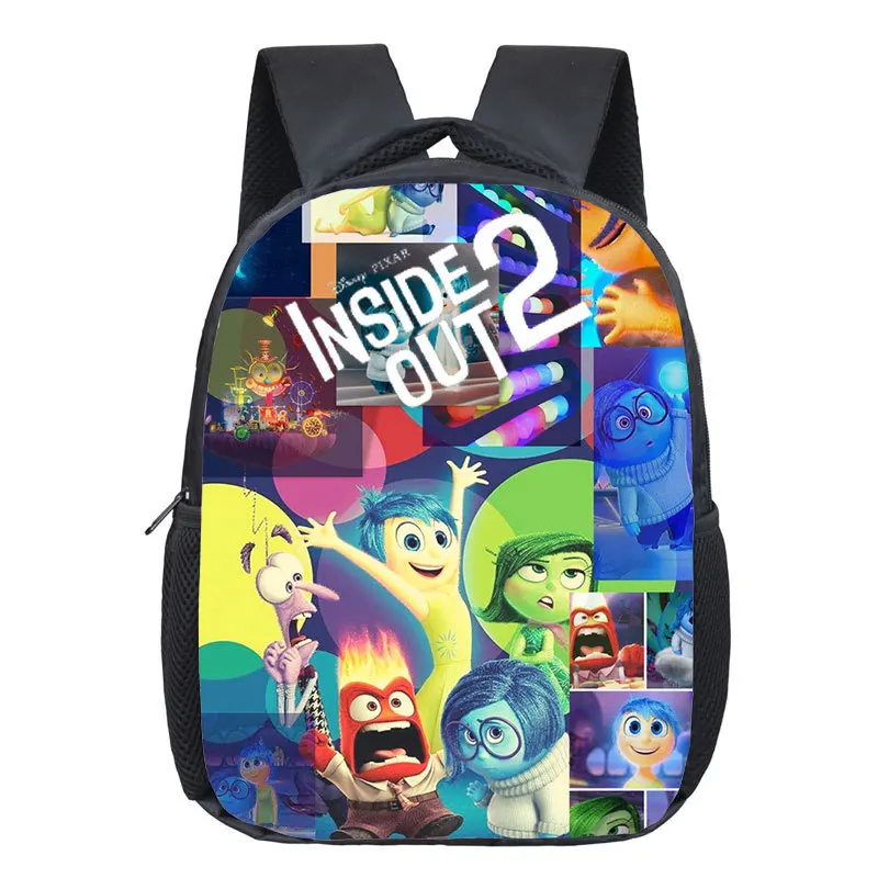 Mochila con estampado de dibujos animados para niños, morral bonito con diseño de ansiedad y Envy, ideal para regalo, novedad de 2024