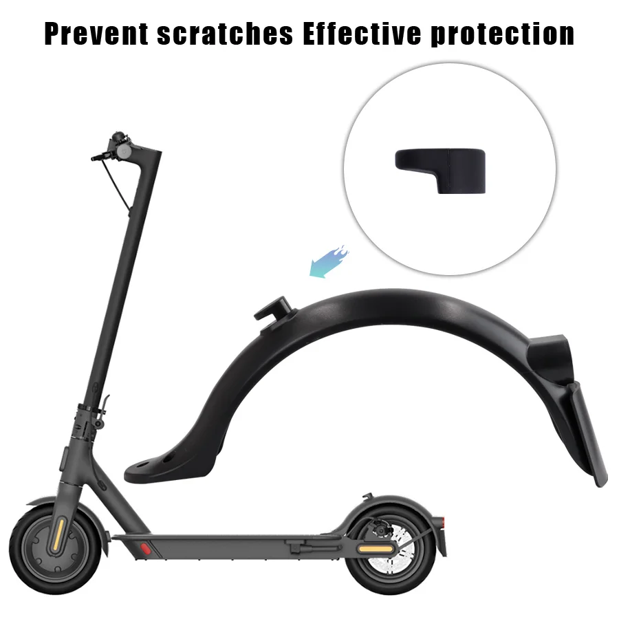 Rear Mudguard fender kit Upgraded Electric Scooter for Xiaomi MI 3 M365 Pro M187 Pro2 1S taillight Bracket With Screw Plug Cover