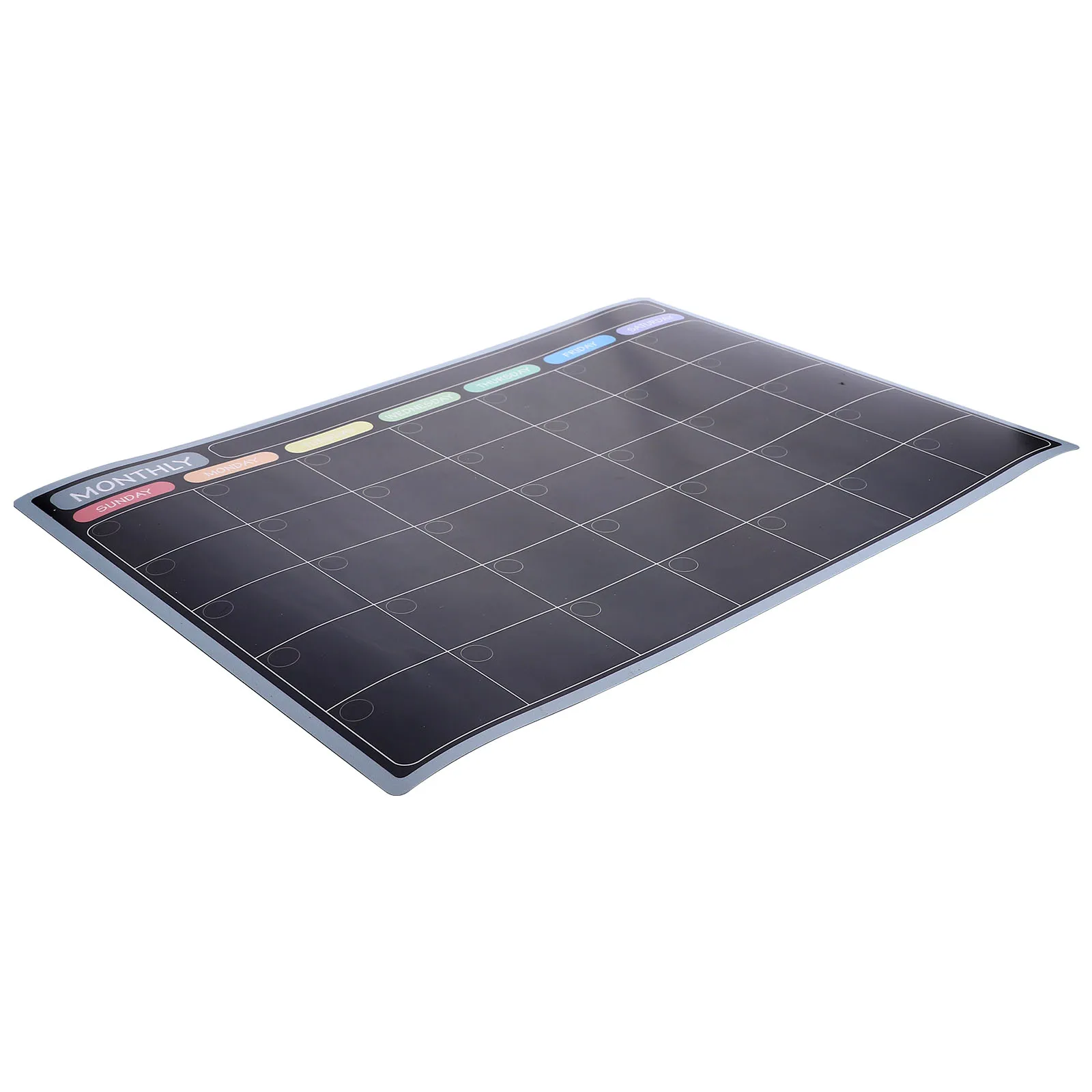 

Reusable A3 Magnetic Monthly Dry Erase Board Easy Wipe Surface Practical Planner For Refrigerator Home Use 1Pc