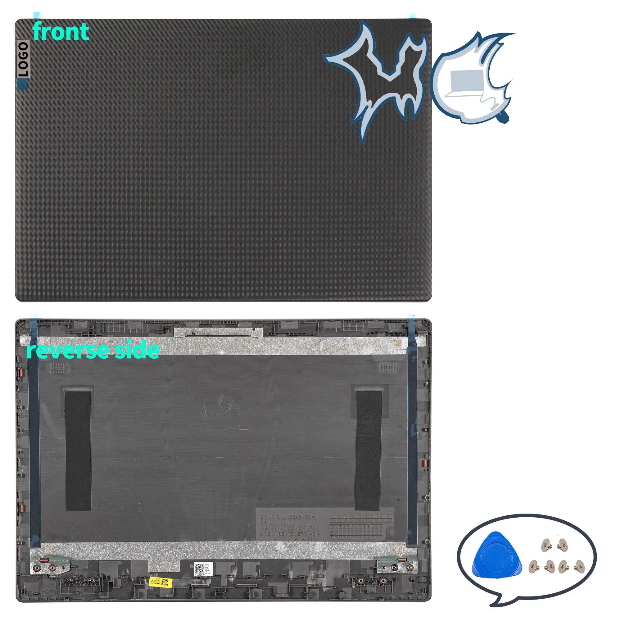 

LCD Back Cover For IdeaPad 3-14 3-14IIL05 3-14ARE05 3-14IML05 Bezel Palmrest Bottom HingeCover Laptop Part Replace GS452