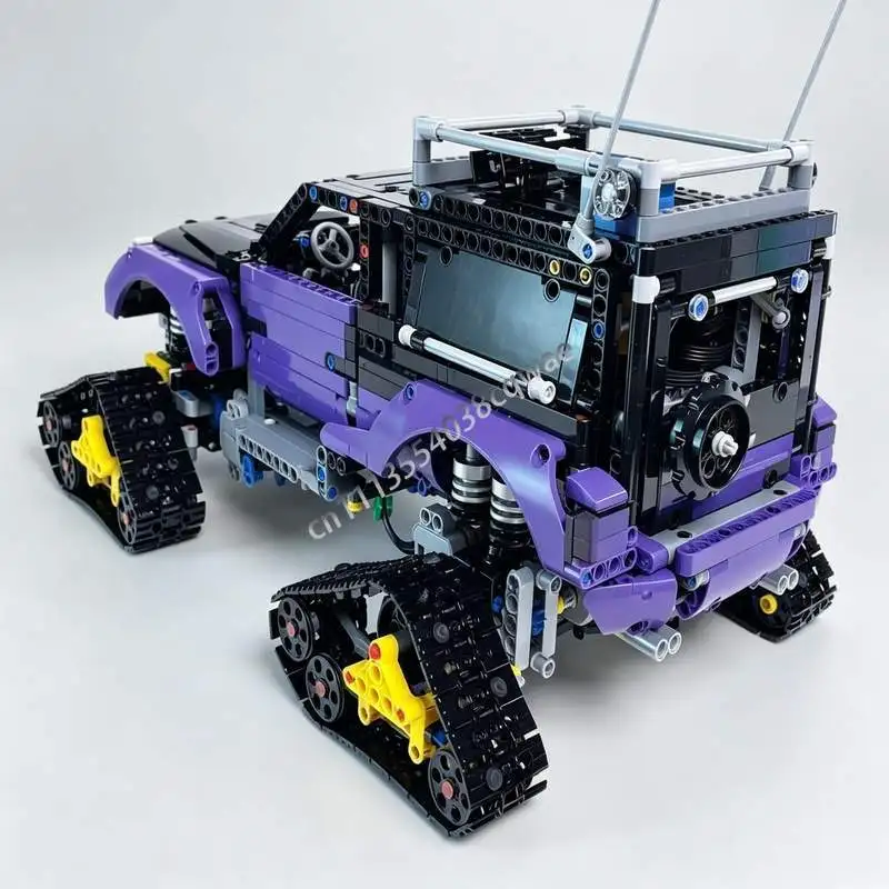 NEW 2791PCS Extreme Adventure Off-Road Vehicle MOC Custom Puzzle RC ModelDIY Assembly Creative Building Blocks Popular Toy Gift