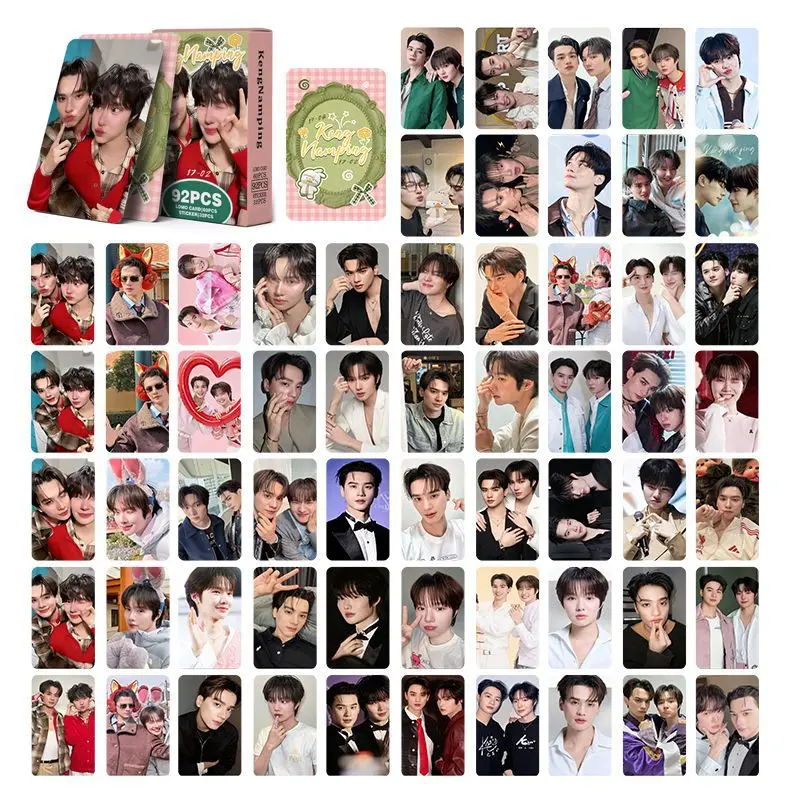 92pcs KengNamping New Album Photo Card Photocards Stickers Kpop Merch Lomo Cards Set Fans Collection Cards Gift view 3